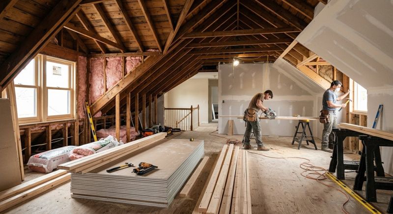 Garage Attic Remodeling in Conroe, TX