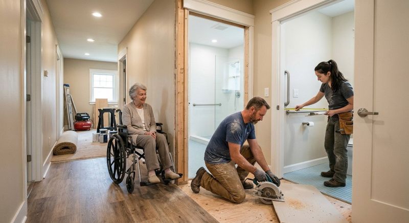 Handicap Bathroom Installation in Alpharetta, GA