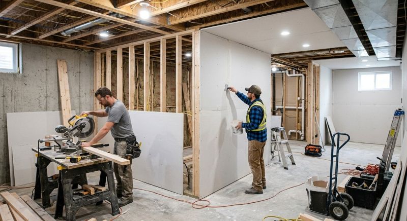 Man Cave Construction in Alpharetta, GA