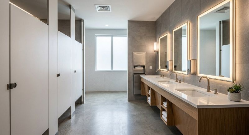 Office Bathroom Renovation in Longmont, CO