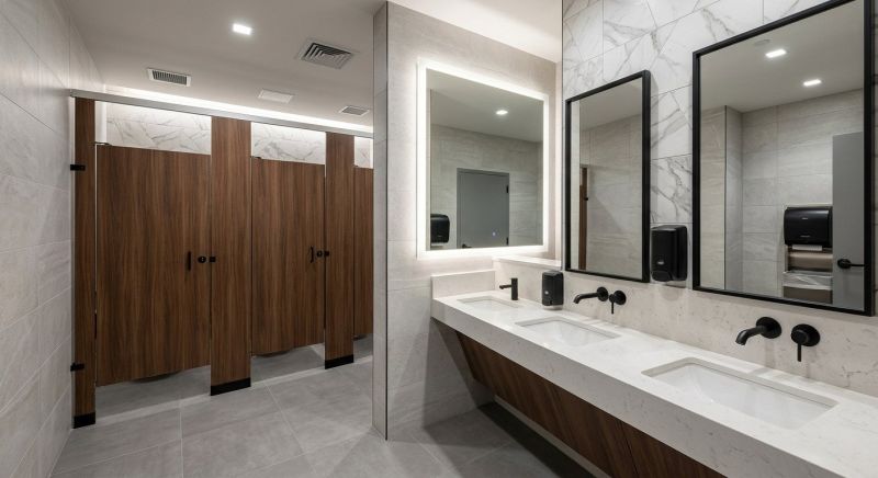 Office Restroom Renovation in Denver County, CO