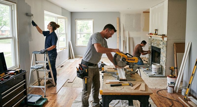 Rec Room Renovation in Denver, CO